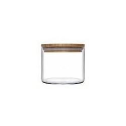 Frasco Con Tapa de Bamboo 700 ml