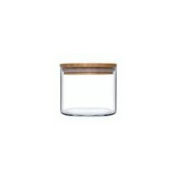 Frasco Con Tapa de Bamboo 700 ml