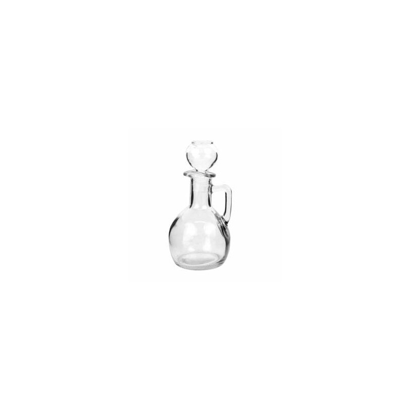 Aceitera De Vidrio Tansparente 180 Ml Vencort