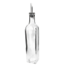 Aceitera Vidrio Con Tapa De Acero Inoxidable 500 Ml