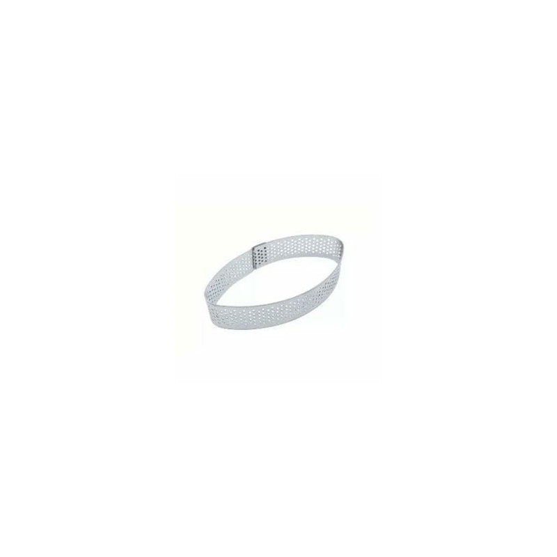 Molde Perforado Ovalado Acero Inoxidable