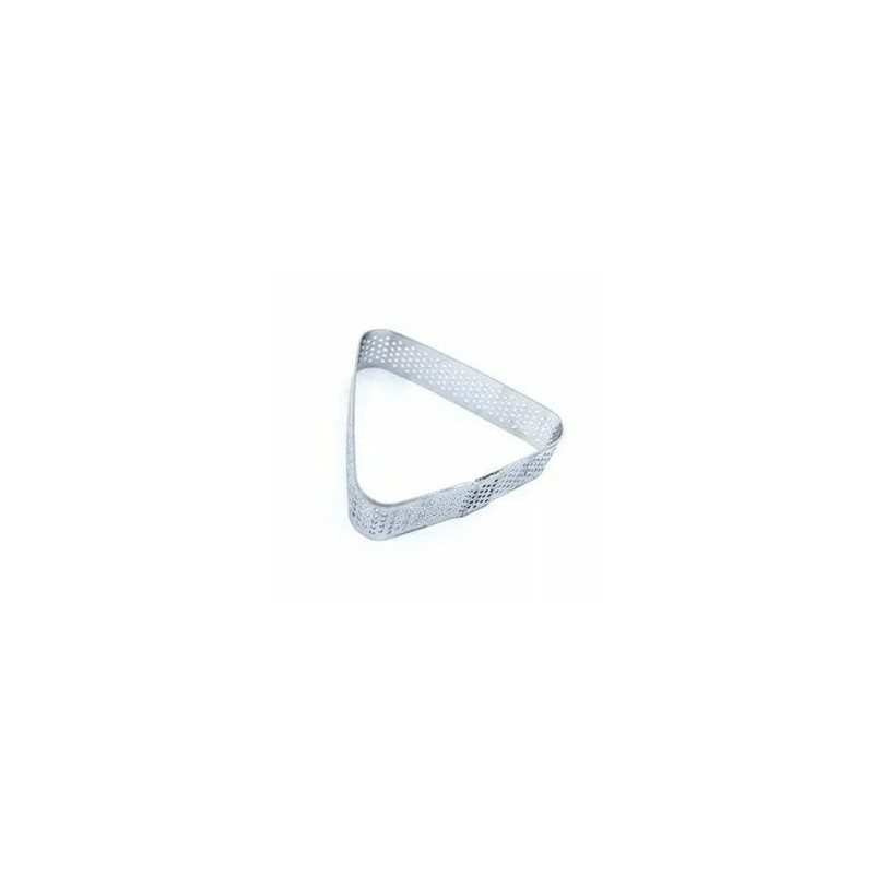 Molde Perforado Triangulo De Acero Inoxidable
