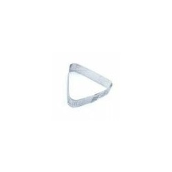 Molde Perforado Triangulo De Acero Inoxidable