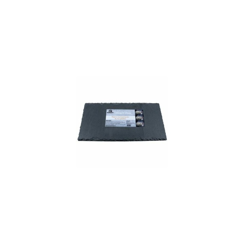 Plato de Piedra Pizarra Rectangualar 30 X 15 cm