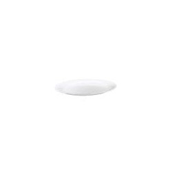 Platón Tampiqueño Ovalado Melamina Blanca 29 Cm