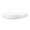 Platón Tampiqueño Ovalado Melamina Blanca 29 Cm