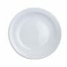 Platos Redondos 23 Cm Porcelana Blanca Para Restaurante – 12 Pzas