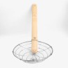Colador Espumadera Con Mango De Bambu / 10″ Pulgadas 26 Cm