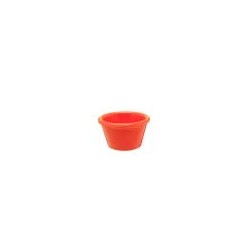 Ramekin De Melamina Para Salsas / 3 Oz 90 Ml Naranja Vencort