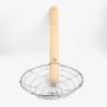 Colador Espumadera Con Mango De Bambu / 10″ Pulgadas 26 Cm