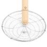 Colador Espumadera Con Mango De Bambu / 10″ Pulgadas 26 Cm