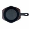 Sarten De Hierro Fundido Y Base De Madera Mini 14 Cm – 12 Pzas