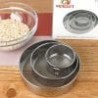 Set 3 Cernidoes Tamizador Acero Inoxidable Reposteria Cocina