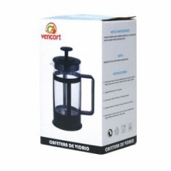 Cafetera De Prensa Francesa De Vidrio 350ml